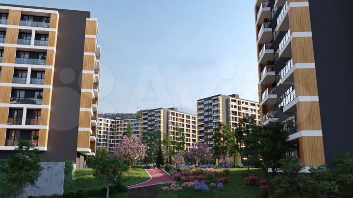 2-к. квартира, 55 м² (Грузия)