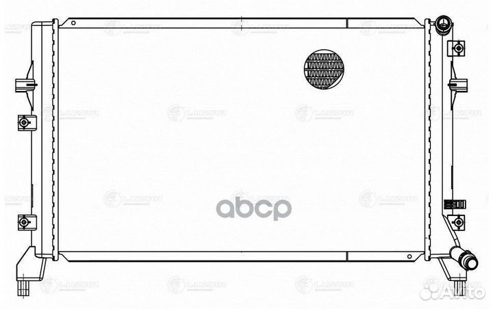 Радиатор охлаждения двигателя skoda octavia A5
