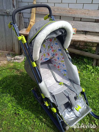 Коляска санки