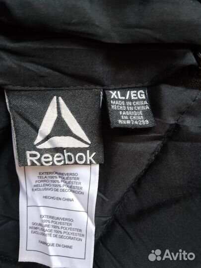 Двухсторонний пуховик Reebok L/XL