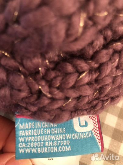 Шапка burton