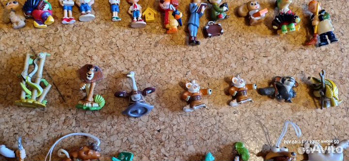 Фигурки киндер ландрин