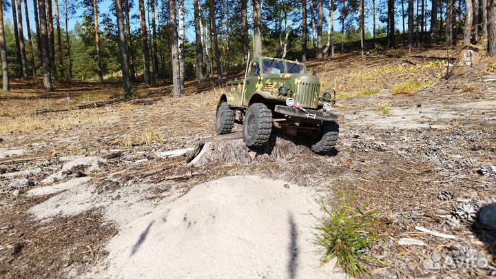 RC модель zil 157 лесник