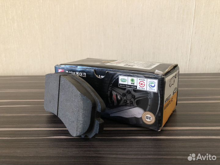 Тормозные колодки HP0037 hyundai avante
