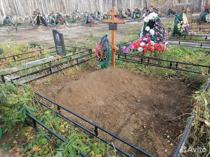 Уборка захоронений/уборка могил. Поиск захоронения