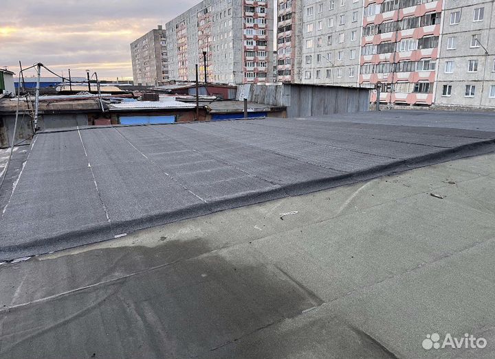 Ремонт кровли гаража