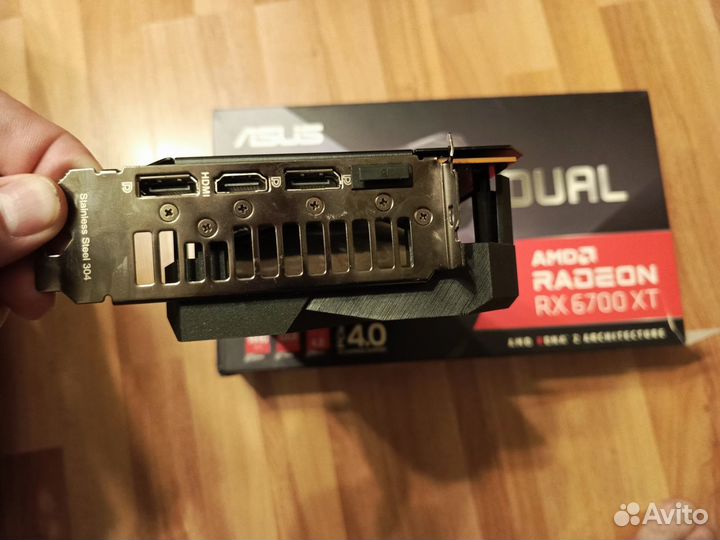 Видеокарта AMD Radeon RX 6700xt 12 gb