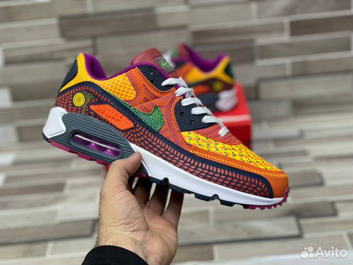 Кроссовки Nike Air Max 90 Dia DE Muertos (41-45)