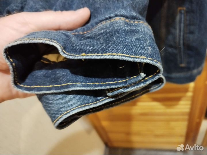 Джинсовка Levis Sherpa Trucker Jacket XL