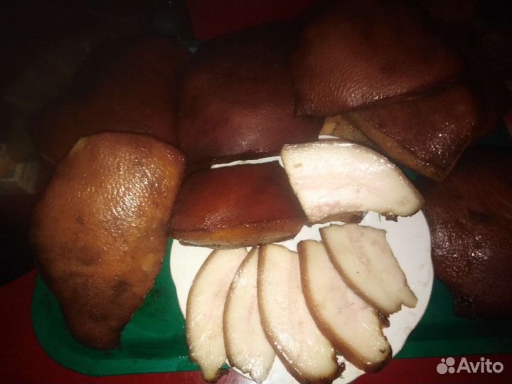 Сало копченое домашнее