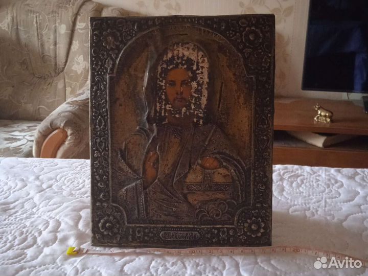 Старинные иконы Господь Вседержитель, живопись