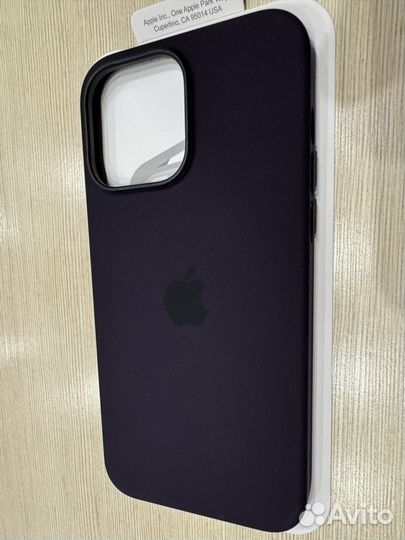 Чехол на iPhone 14 pro max MagSafe, фиолетовый