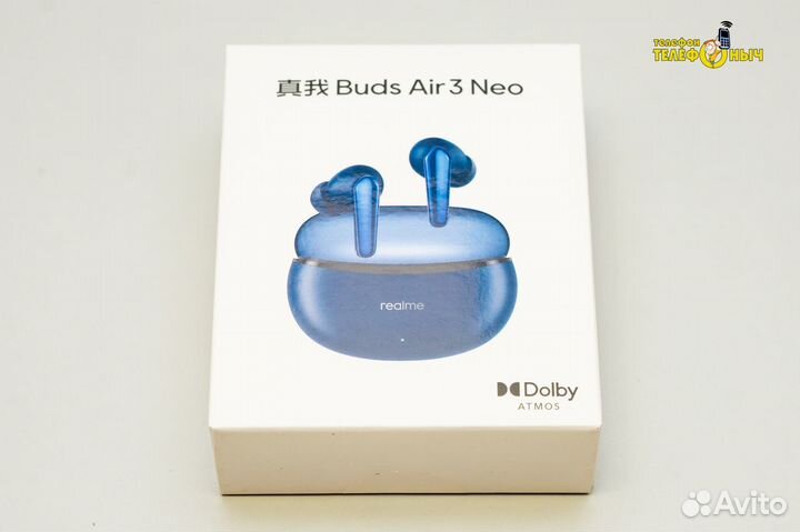 Наушники TWS Realme Buds Air 3 Neo Blue