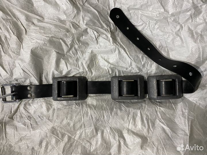 Ремень с грузами для дайвинга и подводной охоты