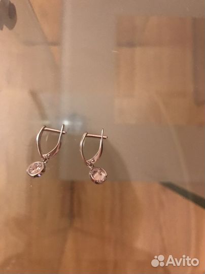 Серебряные серьги 925 пробы