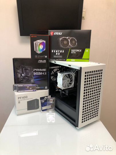 Игрвой компьютер Ryzen 5 5500 / GTX 1660 / 16gb