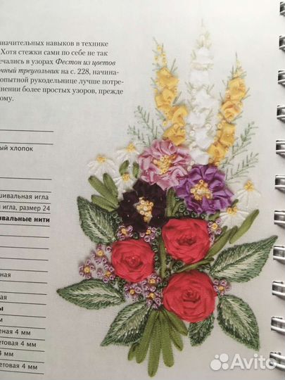 Вышивка лентами