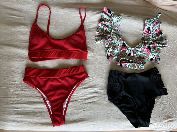 Купальники 2 штуки пакетом, размер S