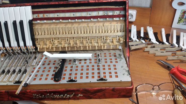 Ремонт аккордеона,баяна, гармони