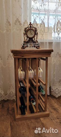 Винная полка лофт