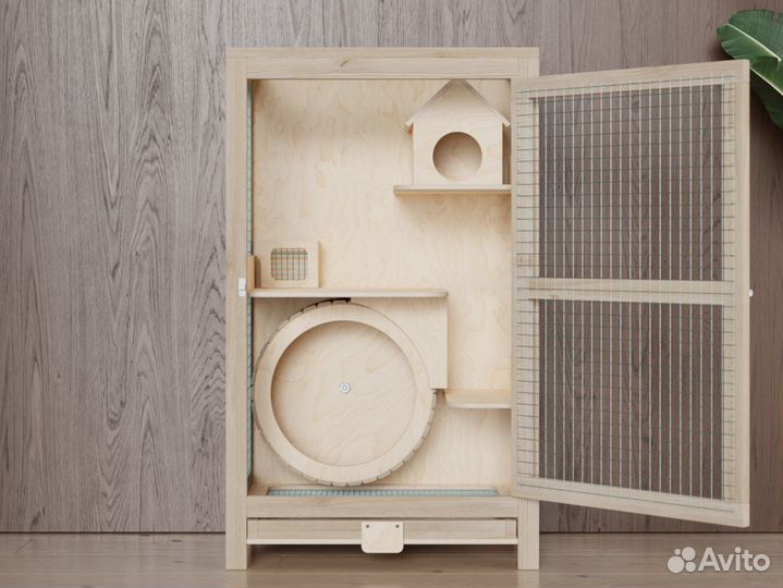 Клетка Витрина для шиншилл белки грызунов S100