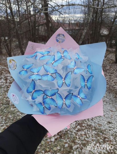 Букет из бабочек