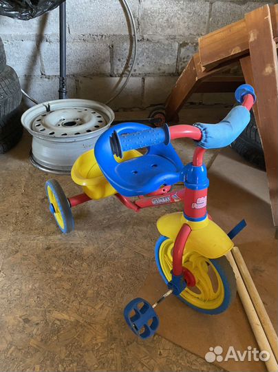 Детский 3х колесный велосипед