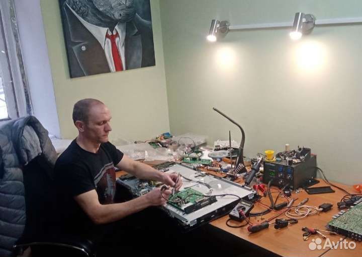 Ремонт ЖК (LED LCD ) телевизоров на дому