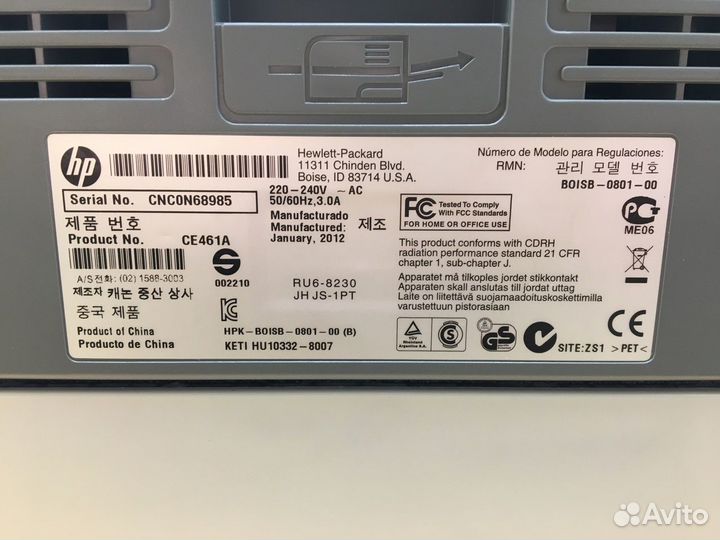 Лазерный принтер HP LaserJet P2035. Гарантия