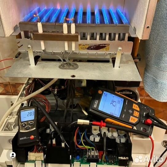 Ремонт газовых котлов, газовых колонок и плит
