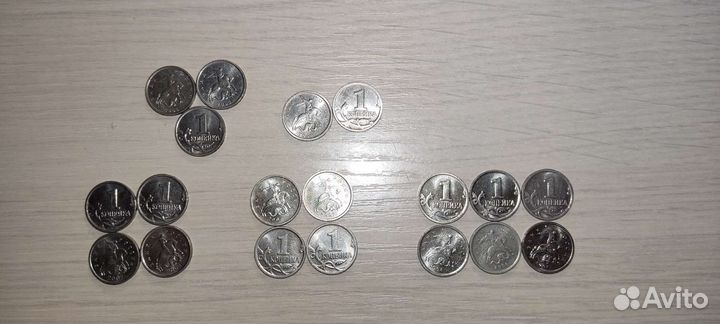 Монеты 1 копейка М