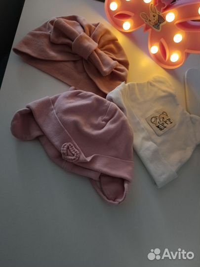 Шапочка для новорожденных