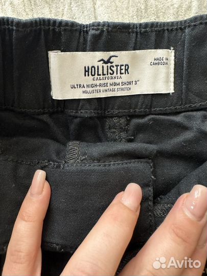 Hollister женские шорты mom с высокой талией