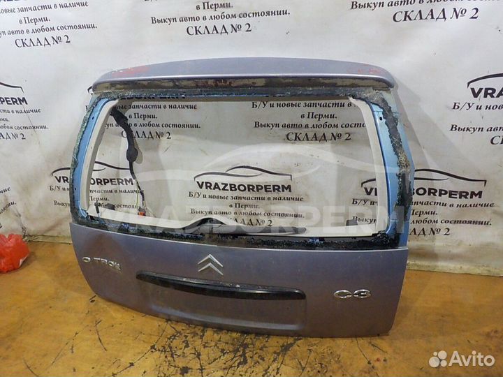 Дверь багажника Citroen C3