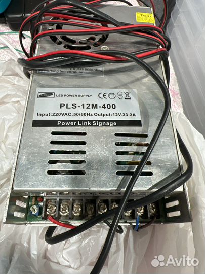 Блок питания 12v 33.3 ампера