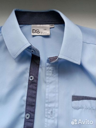 Рубашки школьные пакетом 128 Непоседа/Deloras