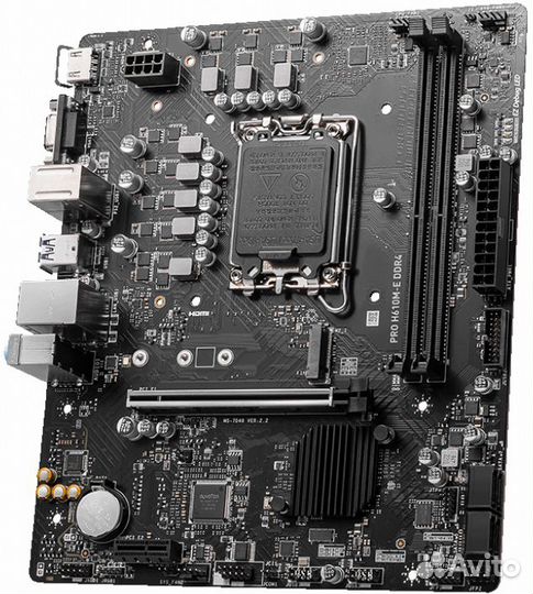 Материнская плата 1700 MSI PRO H610M-E