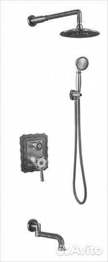 Душевая система скрытого монтажа зорг