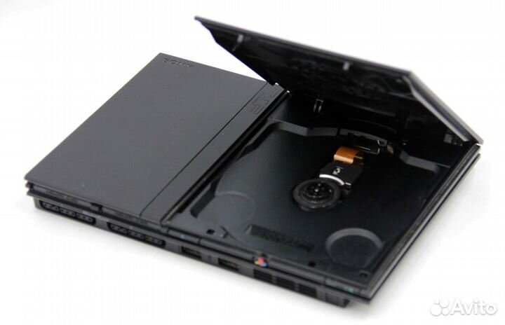 Sony PS 2 Slim (scph 75008) Black Чип