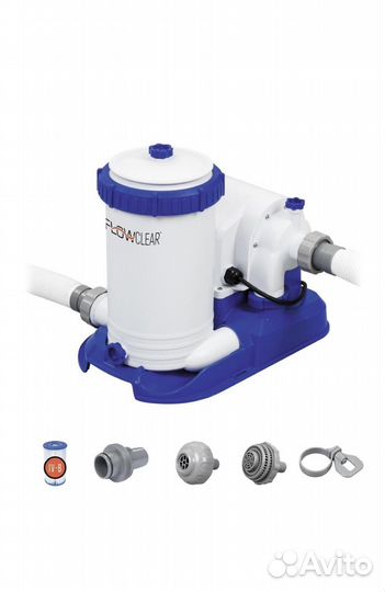 Bestway картриджный фильтр-насос 58391