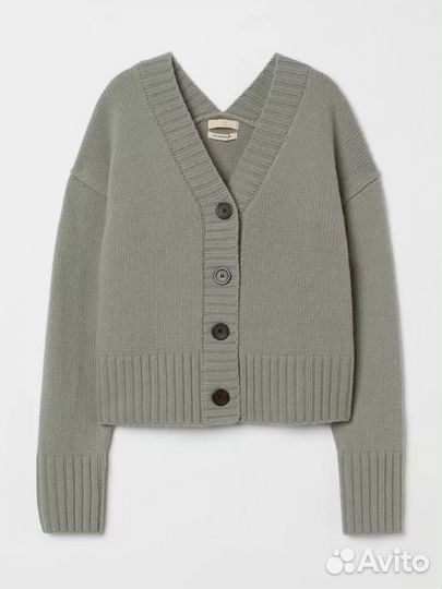 Кардиган новый hm premium шерсть кашемир