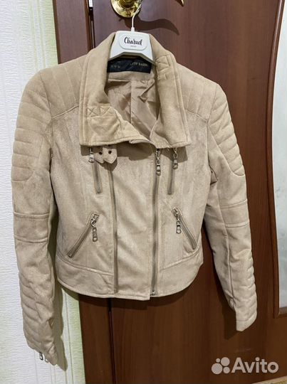 Куртка женская новая 42 размер замшевая