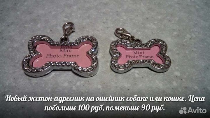 Гравировка на жетоне для собак и кошек