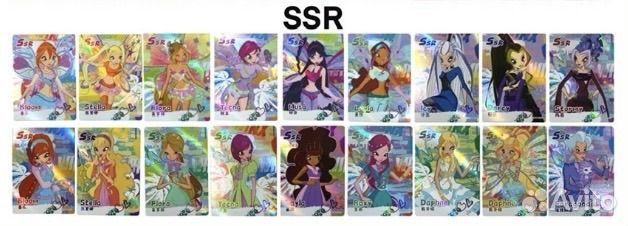 Карточки винкс Китай 2024