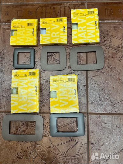 Розетки выключатели,рамки, клавиши, накладки vimar