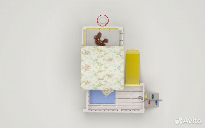 Игровой комплекс Савушка Baby 7 розовый