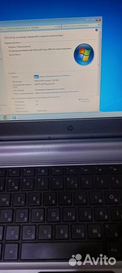 Нетбук hp mini