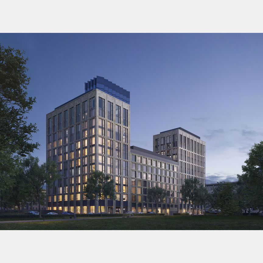 1-к. квартира, 57,1 м², 12/12 эт.