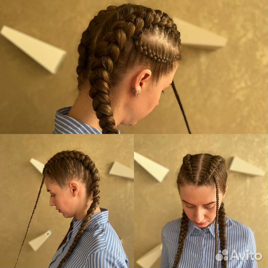 Плетение афрокос