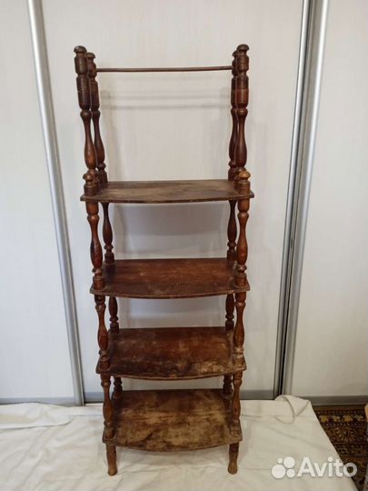 Этажерка старинная антикварная